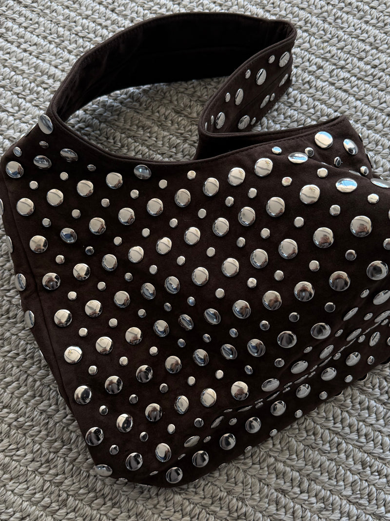 Sac a main clouté (grand modèle)