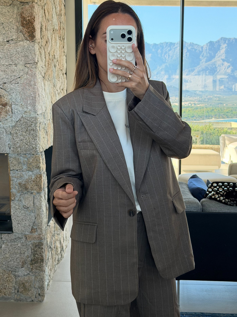 Veste tailleur oversize