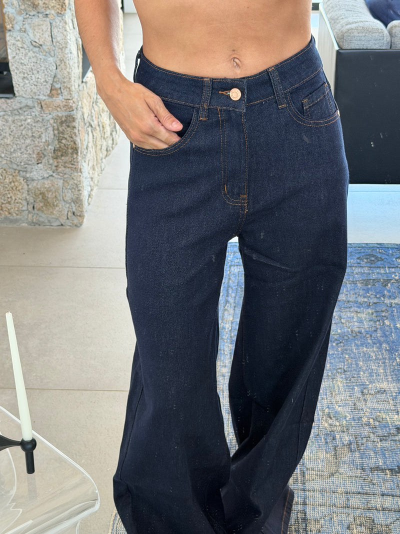 Jeans large brute