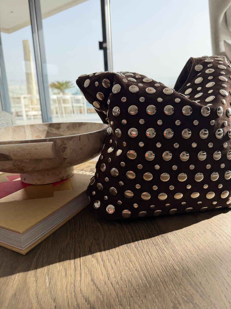 Sac a main clouté (grand modèle)