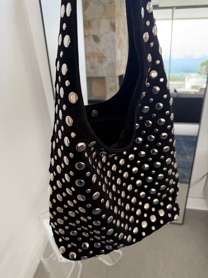 Sac a main clouté (grand modèle)