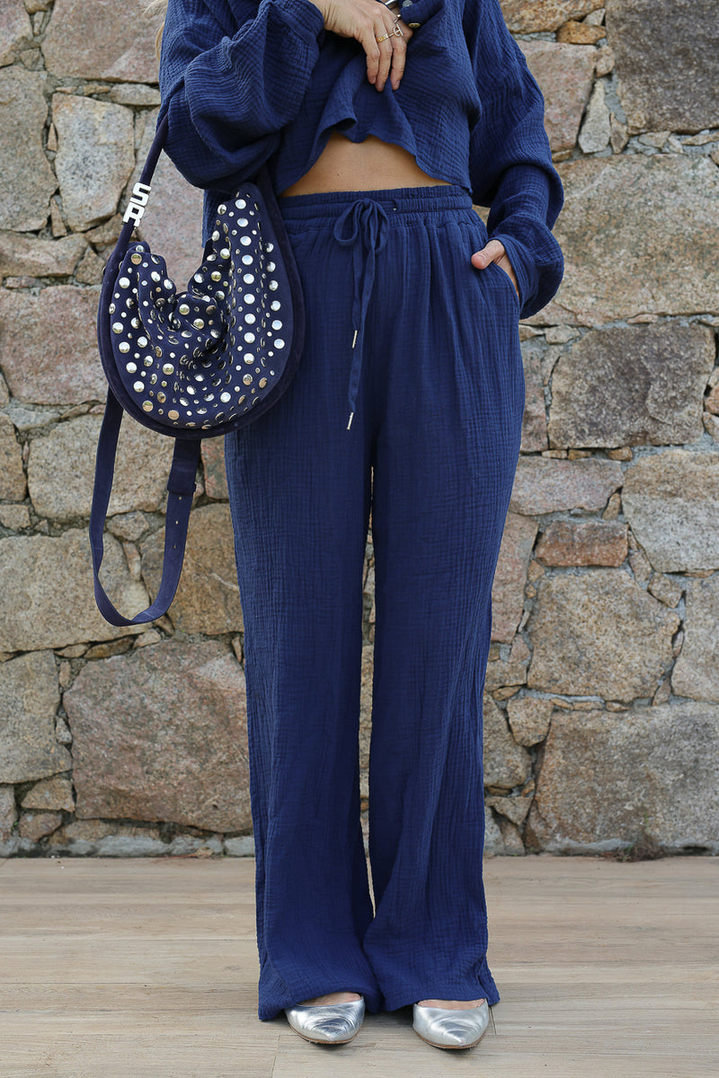 Pantalon gaze de coton